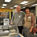 Bielefeld and Hoefner with the IBM 129 Keypunch