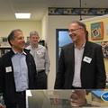 Brian Finglass and Bob Roswell in the Museum