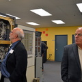 Observing the intense wiring of the UNIVAC 490