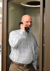 When the payphone rings, Answer it.