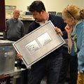 How heavy is the Cray cover panel?