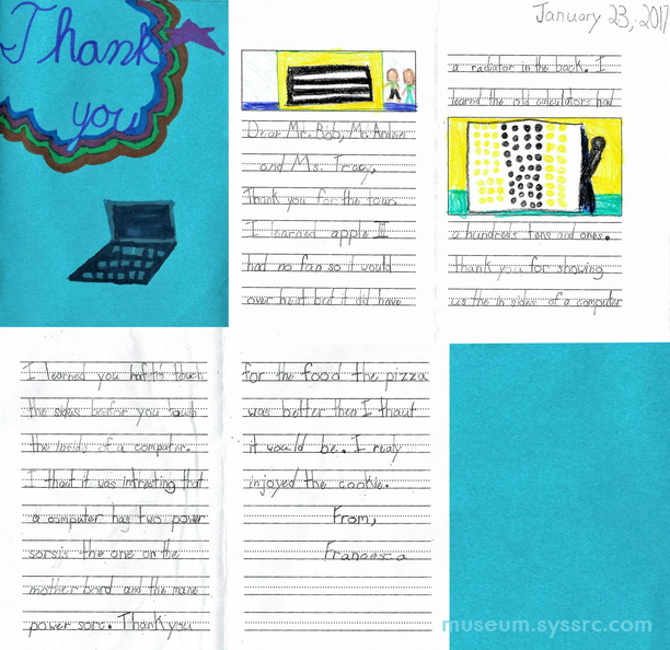 ty card teal