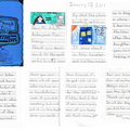 ty card blue