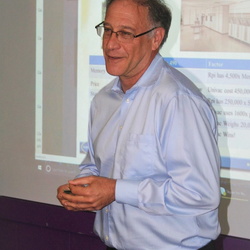 Bob Roswell speaking at TechGirlz club in Aberdeen MD